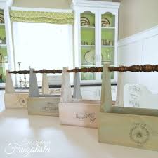 Antique Chair Spindle Wooden Garden Tool Caddy Spindle Crafts Wooden Tool Boxes Antique Chairs