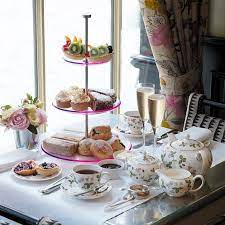 As The English Say In England Everything Stops For Tea From Being A Simple Household Tradition Afternoon Tea London Afternoon Tea Parties English Tea Time