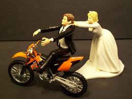 Pin By Clearview Shields On Wedding Ideas Dirt Bike Wedding Bike Wedding Cake Topper Wedding Cake Bride