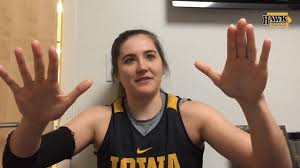 Who ever made this deserves an award. Leistikow Iowa S Megan Gustafson Deserves Top Big Ten Award But It S No Slam Dunk