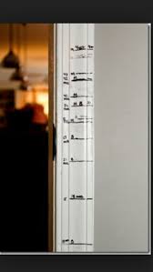 Growth Chart On Door Frame In 2019 Height Chart Frame