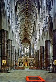 Westminster Abbey The Knave With The Tomb Of The Unknown Soldier In The Foreground Westminster Abbey Westminster England