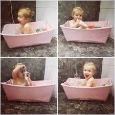 Learn how frequently you should bathe your newborn according to experts, as well as tips for preventing eczema outbreaks between baths. Stokke Flexi Bath In 2021 Baby Bath Time Baby Bath Stokke