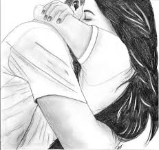 When When The Day Will Come To Tell You I Love You 3 Cute Couple Drawings Love Drawings Couple Drawings