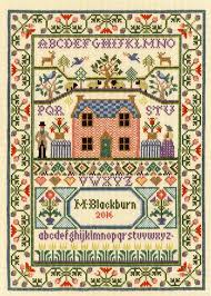 With a passion for wildife & inspired by the lincolnshire countryside, hannah's beautiful designs are expressive, full of. Country Cottage Bothy Threads Cross Stitch Moira Blackburn Samplers Bothy Threads