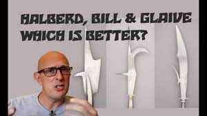 HALBERD, BILL & GLAIVE: Which is the best STAFF WEAPON - YouTube