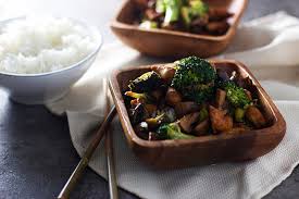 Hoisin Broccoli And Mushroom Stir Fry