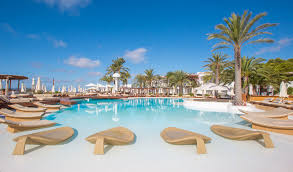 Destino Ibiza Poolside Leaf Hammocklife Ibizasummer Mediterraneanlifestyle Ibiza Resorts Resort Poolside Poolside