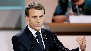 President emmanuel macron of france said people may leave their homes only for essential duties. Emmanuel Macron Calls For Eu Renaissance Ahead Of Polls Bbc News