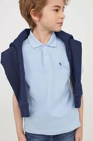 Pique Polo Shirt Light Blue Kids H M Us Polo Shirt Women Blue Polo Shirts Womens Shirts