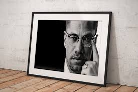 Malcolm X Art Print