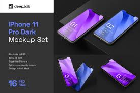 Here's a quick look at adobe premiere rush and how you're able to edit. Iphone 11 Pro Clay Mockup Set In Device Mockups On Yellow Images Creative Store