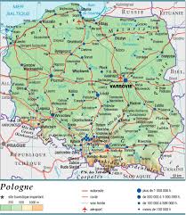 Rysy 2503 montagnes et regions carte d'europe avec la pologne. Pologne Media Larousse