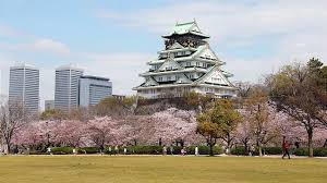 Osaka Castle and historical area