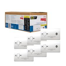 Green healthy ambient air, yellow. Kidde Firex Battery Operated Carbon Monoxide Detector 6 Pack 21029900 The Home Depot