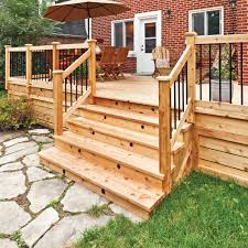 Photo dt72 esca droit 1 4 tournant bas modele depose. Fabriquer Un Escalier De Patio Je Jardine