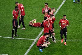 Bruno fernandes is the captain in the absence of harry maguire, as manchester united prepare to. Villarreal 1 1 Manchester United 11 10 On Pens Red Devils Lose Europa League Final On Penalties Daily Mail Online