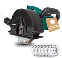 VONROC Schlitzfräse Mauernutfräse mit Absaugung [1700W] - Nutfräser für  Kabelnut [14/19/29mm] - Schlitzmaschine 150mm mit Schnittiefe [4-40mm] ...
