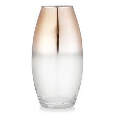 Wilko Gold Ombre Vase Wilko Rose Gold Kitchen