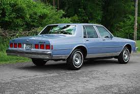 1984 Chevrolet Caprice Classic In Light Royal Blue Poly 50l V-8 With 33000 Miles Caprice Classic Chevy Caprice Classic Chevrolet Caprice
