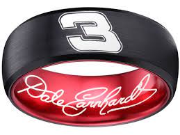 Dale Earnhardt Logo Ring Nascar Earnhardt Racing Weddingring Intimidator Chevy Chevrolet Dale Earnhardt Nissan Logo Dale Earnhardt Jr