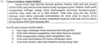 Berikut informasi sepenuhnya tentang soal pilihan ganda teks cerita sejarah kelas xii beserta jawabannya. Contoh Soal Pilihan Ganda Tentang Teks Cerita Sejarah Seputar Sejarah