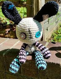 Maybe you would like to learn more about one of these? Maxi Taxidermy Bunny Crochet Animal Stuffed Toy Goth Plush Doll Zombie Amigurumi Crochet Animals Plush Dolls Crochet