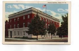 Wv Elkins West Virginia Postcard Federal Building West Virginia Elkins West Virginia Elkins