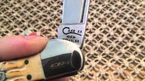 Knife Info How To Read W R Case Sons Knife Markings