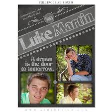 Design your yearbook with easy to use design tools, page by page. Chalkboard Senior Boy Yearbook Templates For Photographers Ashedesign