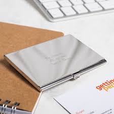 5 out of 5 stars. Engraved Business Card Holder Gettingpersonal Co Uk