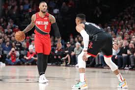 Designed after his style of play, these men's basketball shoes are cut low for ankle mobility with extra support in the forefoot. Damian Lillard Outduels Russell Westbrook As Trail Blazers Rout Rockets Bleacher Report Latest News Videos And Highlights