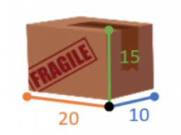Measure the width (a) and diagonal depth (b). Length Width Height How To Read Dimensions Smartick