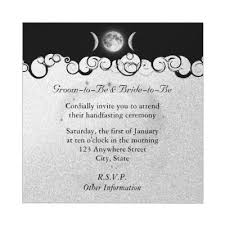 Handfasting Invitation Zazzle Ca Handfasting Pagan Wedding Wiccan Wedding