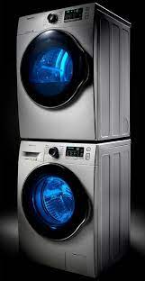 Maybe you would like to learn more about one of these? Samsung Ww22k6800aw Front Load Washer Dv22k6800ew Electric Vented Dryer With Stacking Kit