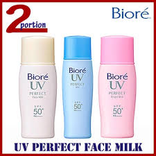Don't worry, neither did i. Qoo10 Free Shipping Biore Uv Perfect Milk Sunscreen Spf50 Pa Assorte Skin Care