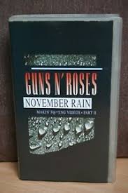 And we both know hearts can change. Guns N Roses November Rain Vhs Video Ebay