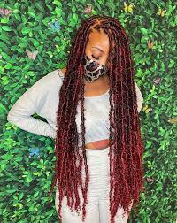 20 Faux Locs Styles For 2021 The Glossychic Faux Locs Styles Faux Locs Hair Styles