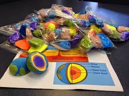 A Librarian Less Ordinary Layers Of The Earth Clay Models Earth Science Activities Earth Layers Earth Projects