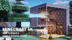 Treehouses, modern houses, and more great minecraft house ideas. Minecraft Tutorial How To Build A Small Easy Modern House 104 Video Dailymotion