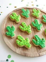 Cactus Sugar Cookies Easy Recipe Easy Sugar Cookies Easy Cookies Sugar Cookies