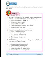Kunci Jawaban Matematika Kelas 7 Semester 1 Kurikulum 2013 Nasi