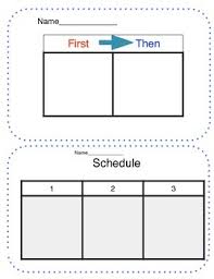 first then chart worksheets teaching resources tpt