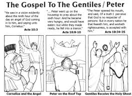 And the perfect solution is to involve the child in a game that both delivers fun and educates. Bible Coloring Pages Peter And Cornelius