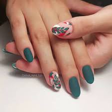 Some nail polish companies make products with a matte finish, but these. Elegant Green Matte Nail Designs To Copy This Winter Hey Cinderella