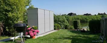 In diesen geräteschuppen lassen sich gartengeräte sicher und übersichtlich lagern. Terrassenschrank Wetterfest Modern Garten Q Gmbh