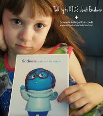 Talking To Kids About Emotions Inside Out Printable