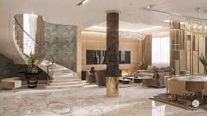 Featuring elevator, majlis, dining room, dressing room, family living room, master bedroom with bathroom. Modern Villa Interior Design In Dubai 2020 Spazio