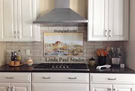 tuscan tile murals kitchen