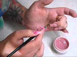 Tragen sie selbst geklebte künstliche fingernägel. Kunstliche Fingernagel Selber Machen Selbstmodellage Nded De Youtube